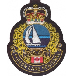 Pigeon Lake Regional Constable Blazer Badge